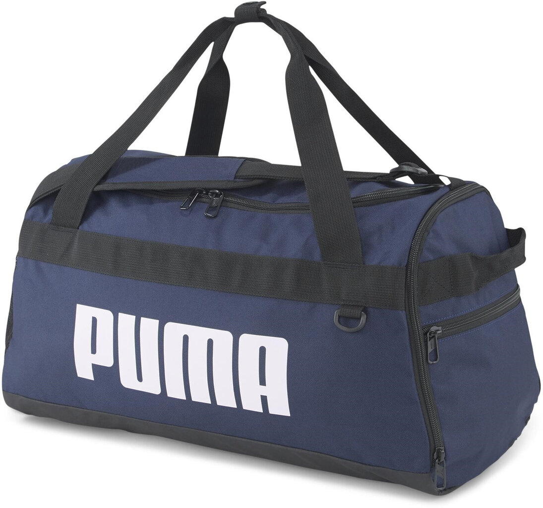 Sportinis krepšys Puma Challenger Duffel, mėlynas цена и информация | Kuprinės ir krepšiai | pigu.lt