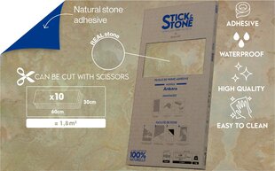 Plytelės sienoms Stick&Stone Ankara 30x60 cm цена и информация | Настенная плитка | pigu.lt