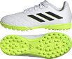 Futbolo batai vaikams Adidas Copa Pure.3 TF Jr, 38 2/3 dydis, balti/žali kaina ir informacija | Futbolo bateliai | pigu.lt