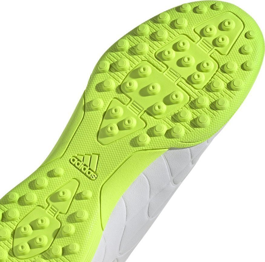 Futbolo batai vaikams Adidas Copa Pure.3 TF Jr, 38 2/3 dydis, balti/žali kaina ir informacija | Futbolo bateliai | pigu.lt