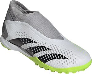 Futbolo batai Adidas Predator Accuracy.3 LL TF, 42 dydis, pilki/žali kaina ir informacija | Futbolo bateliai | pigu.lt