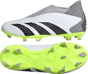 Futbolo batai vaikams Adidas Predator Accuracy.3 LL FG Jr, 30 dydis, pilki/žali kaina ir informacija | Futbolo bateliai | pigu.lt