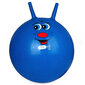 Šokinėjimo kamuolys Profit, 55 cm, mėlynas kaina ir informacija | Gimnastikos kamuoliai | pigu.lt