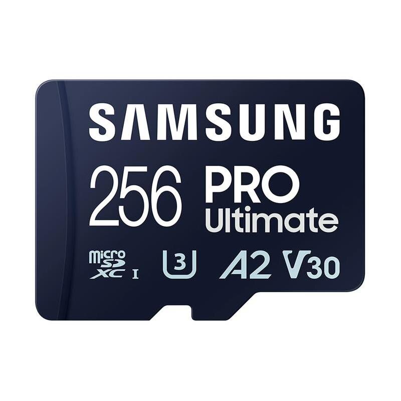 MemCard. Samsung Micro SDXC 256GB Pro Ultimate цена и информация | Atminties kortelės fotoaparatams, kameroms | pigu.lt