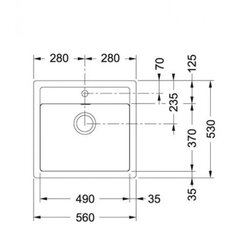 Мойка franke sirius sid 610-53 143.0675.481 цена и информация | Раковины на кухню | pigu.lt