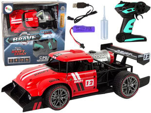 Спортивный автомобиль на дистанционном управлении со световыми и звуковыми эффектами, красный цена и информация | Игрушки для мальчиков | pigu.lt