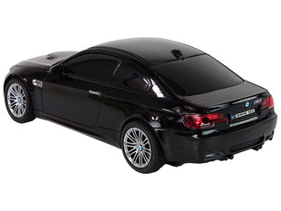 Radijo bangomis valdomas automobilis BMW M3, juodas kaina ir informacija | Žaislai berniukams | pigu.lt