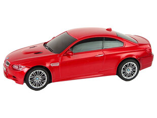Radijo bangomis valdomas automobilis BMW M3, raudonas kaina ir informacija | Žaislai berniukams | pigu.lt