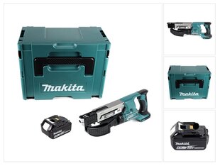 Аккумуляторный шуруповерт Makita DFR 550 G1J 18 В с аккумулятором без зарядного устройства цена и информация | Шуруповерты, дрели | pigu.lt