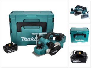 Аккумуляторный рубанок Makita DKP 181 F1J, 18 В, с аккумулятором и без зарядного устройства цена и информация | Рубанки | pigu.lt