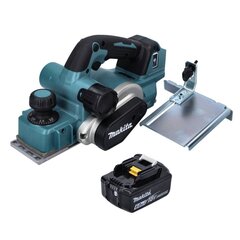 Аккумуляторный рубанок Makita DKP 181 G1, 18 В, с аккумулятором, без зарядного устройства цена и информация | Рубанки | pigu.lt