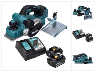 Аккумуляторный рубанок Makita DKP 181 RG, 18 В, с аккумулятором и зарядным устройством цена и информация | Рубанки | pigu.lt