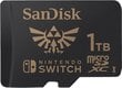 SanDisk MicroSDXC Zelda Edition 1TB Nintendo Switch/Lite цена и информация | Atminties kortelės fotoaparatams, kameroms | pigu.lt