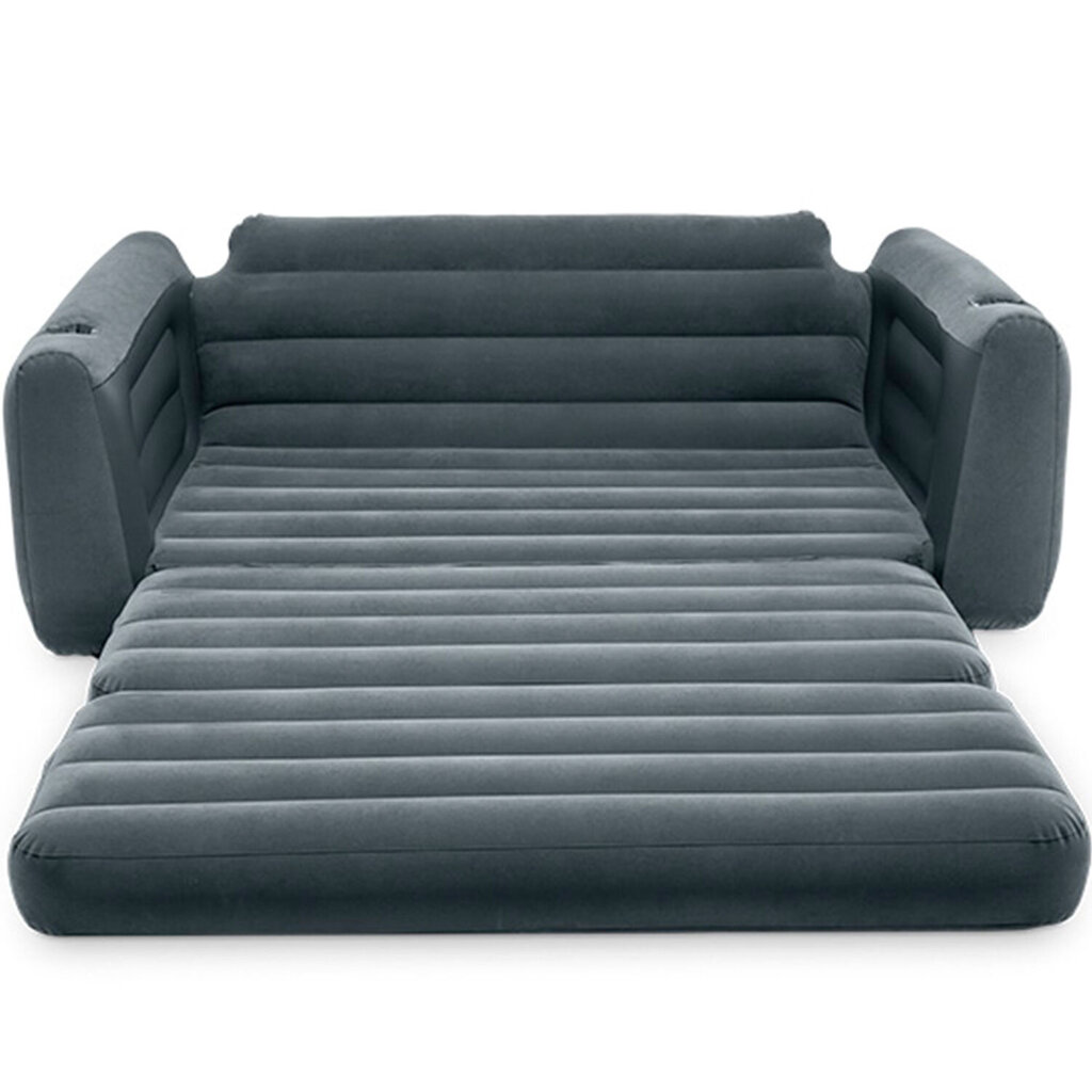 Pripučiama sofa - kėdė Intex 2in1, 224x203x66 cm kaina ir informacija | Pripučiami čiužiniai ir baldai | pigu.lt
