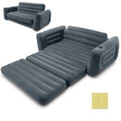 Pripučiama sofa - kėdė Intex 2in1, 224x203x66 cm kaina ir informacija | Pripučiami čiužiniai ir baldai | pigu.lt