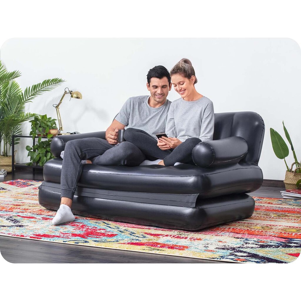 Pripučiama sofa Bestway, 188x152x64 cm kaina ir informacija | Pripučiami čiužiniai ir baldai | pigu.lt