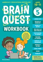 Brain Quest Workbook: 5th Grade (Revised Edition) Revised ed. цена и информация | Книги для подростков  | pigu.lt