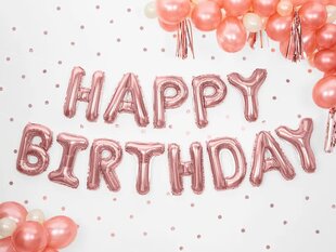 Folijos balionų rinkinys Happy Birthday kaina ir informacija | Balionai | pigu.lt