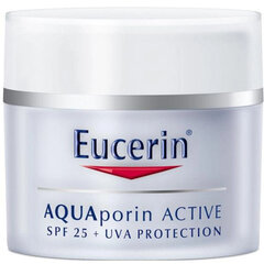 Veido kremas Eucerin Aquaporin Active SPF 25+ Uva Face Cream, 50 ml kaina ir informacija | Veido kremai | pigu.lt