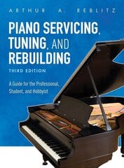Piano Servicing, Tuning, and Rebuilding: A Guide for the Professional, Student, and Hobbyist Third Edition kaina ir informacija | Knygos apie meną | pigu.lt