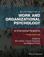 Introduction to Work and Organizational Psychology: An International Perspective 3rd edition kaina ir informacija | Socialinių mokslų knygos | pigu.lt