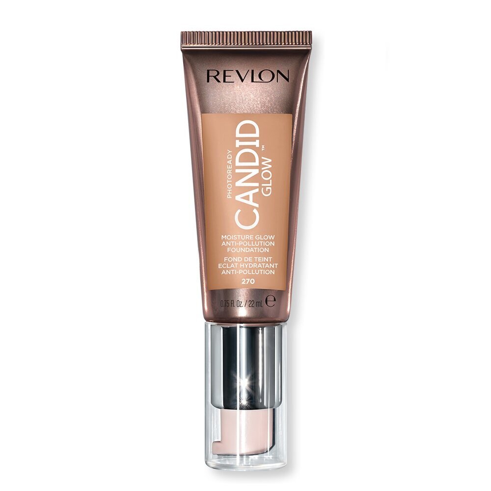 Makiažo pagrindas Revlon Photoready Candid Glow Moisture Glow Foundation, 270 Medium Beige, 22 ml kaina ir informacija | Makiažo pagrindai, pudros | pigu.lt