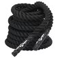 Jėgos virvė vidaXL, 12m, juoda kaina ir informacija | Kitos fitneso prekės | pigu.lt