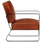 Poilsio kėdė vidaXL, ruda kaina ir informacija | Svetainės foteliai | pigu.lt