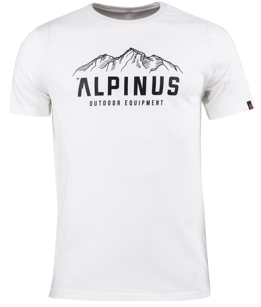 Alpinus Vyriški marškiniai Mountains FU18517 kaina ir informacija | Vyriški marškinėliai | pigu.lt