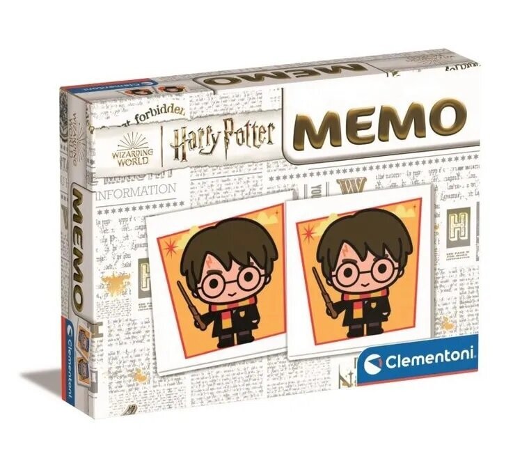 Stalo žaidimas Clementoni Memo Pocket Harry Potter, EN kaina ir informacija | Stalo žaidimai, galvosūkiai | pigu.lt