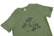 Marškinėliai vyrams Alpinus Pieniny FU18491, žali kaina ir informacija | Vyriški marškinėliai | pigu.lt