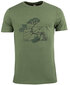 Marškinėliai vyrams Alpinus Pieniny FU18491, žali kaina ir informacija | Vyriški marškinėliai | pigu.lt