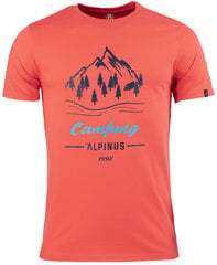 Marškinėliai vyrams Alpinus Polaris FU18550, oranžiniai цена и информация | Мужские футболки | pigu.lt