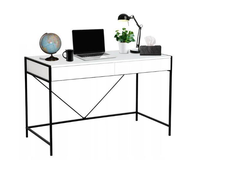 Pramoninis stalas, baltas kaina ir informacija | Kompiuteriniai, rašomieji stalai | pigu.lt