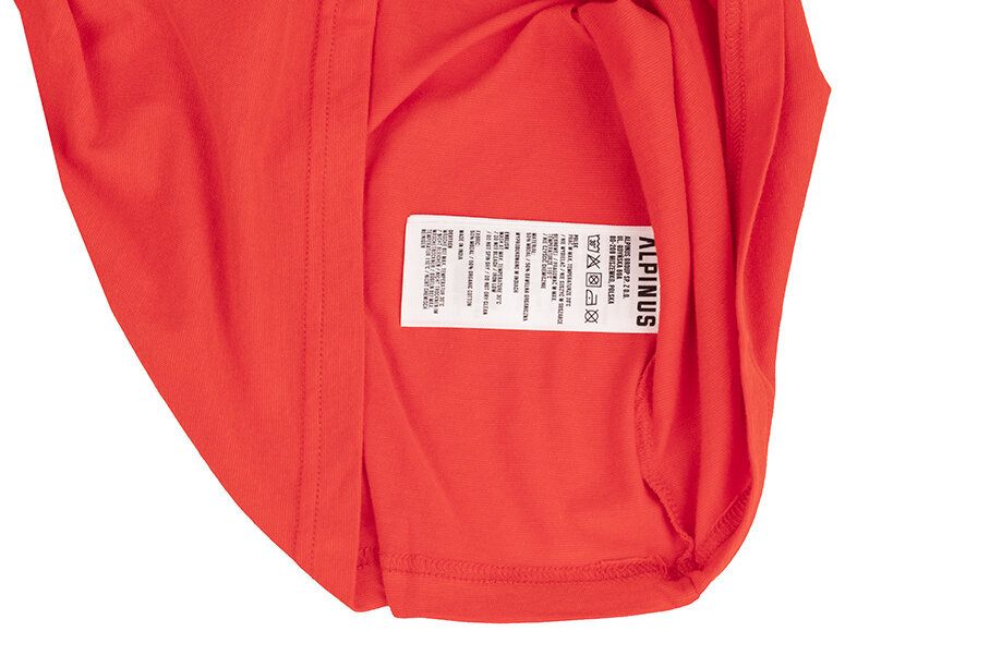 Marškinėliai vyrams Alpinus Skilbrum FU18476, raudoni kaina ir informacija | Vyriški marškinėliai | pigu.lt