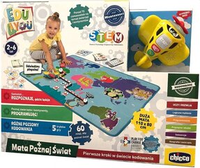 Lavinamasis kilimėlis Chicco Edu Mat Meet the World цена и информация | Chicco Для ухода за младенцем | pigu.lt