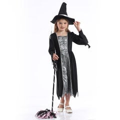 Kostiumas vaikams Raganaitė, 2 dalių kaina ir informacija | Karnavaliniai kostiumai | pigu.lt