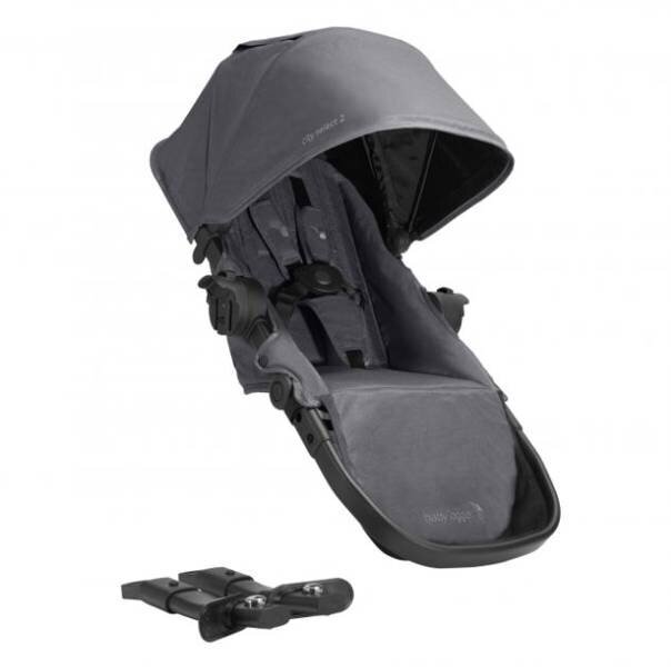 Papildoma sėdynė vežimėliui Baby Jogger City Select 2, grey kaina ir informacija | Vežimėlių priedai | pigu.lt