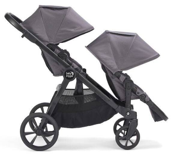 Papildoma sėdynė vežimėliui Baby Jogger City Select 2, grey kaina ir informacija | Vežimėlių priedai | pigu.lt