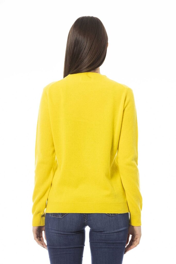 Megztinis moterims Baldinini Trend 387873, geltonas kaina ir informacija | Megztiniai moterims | pigu.lt