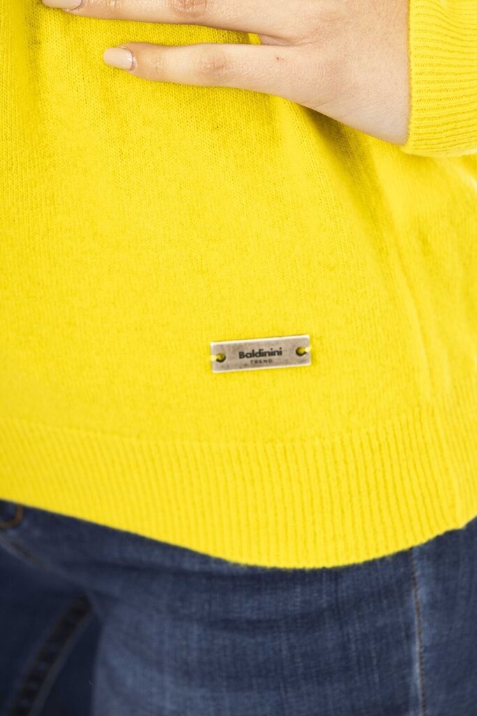 Megztinis moterims Baldinini Trend 387873, geltonas kaina ir informacija | Megztiniai moterims | pigu.lt