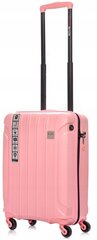 Mažas lagaminas SwissBags polipropilenas Tourist, S, rožinis kaina ir informacija | Lagaminai, kelioniniai krepšiai | pigu.lt