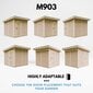 Įrankių namelis Timbela LP SmartSide M903 su dažų rinkiniu Redwood Red kaina ir informacija | Sodo nameliai, malkinės, pastogės | pigu.lt