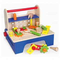 Medinė vaikiška įrankių dėžė Viga Toys kaina ir informacija | Lavinamieji žaislai | pigu.lt