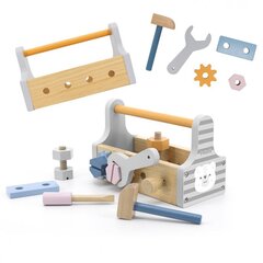 Medinių vaikiškų įrankių dėžė Viga PolarB kaina ir informacija | Lavinamieji žaislai | pigu.lt
