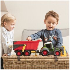 Traktorius su priekaba Happy Fendt Trailer Dickie kaina ir informacija | Žaislai berniukams | pigu.lt