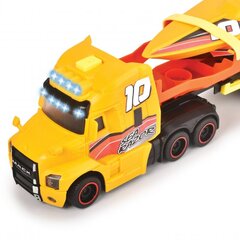 Vaikiškas sunkvežimis su priekaba katerio transportavimui kaina ir informacija | Žaislai berniukams | pigu.lt