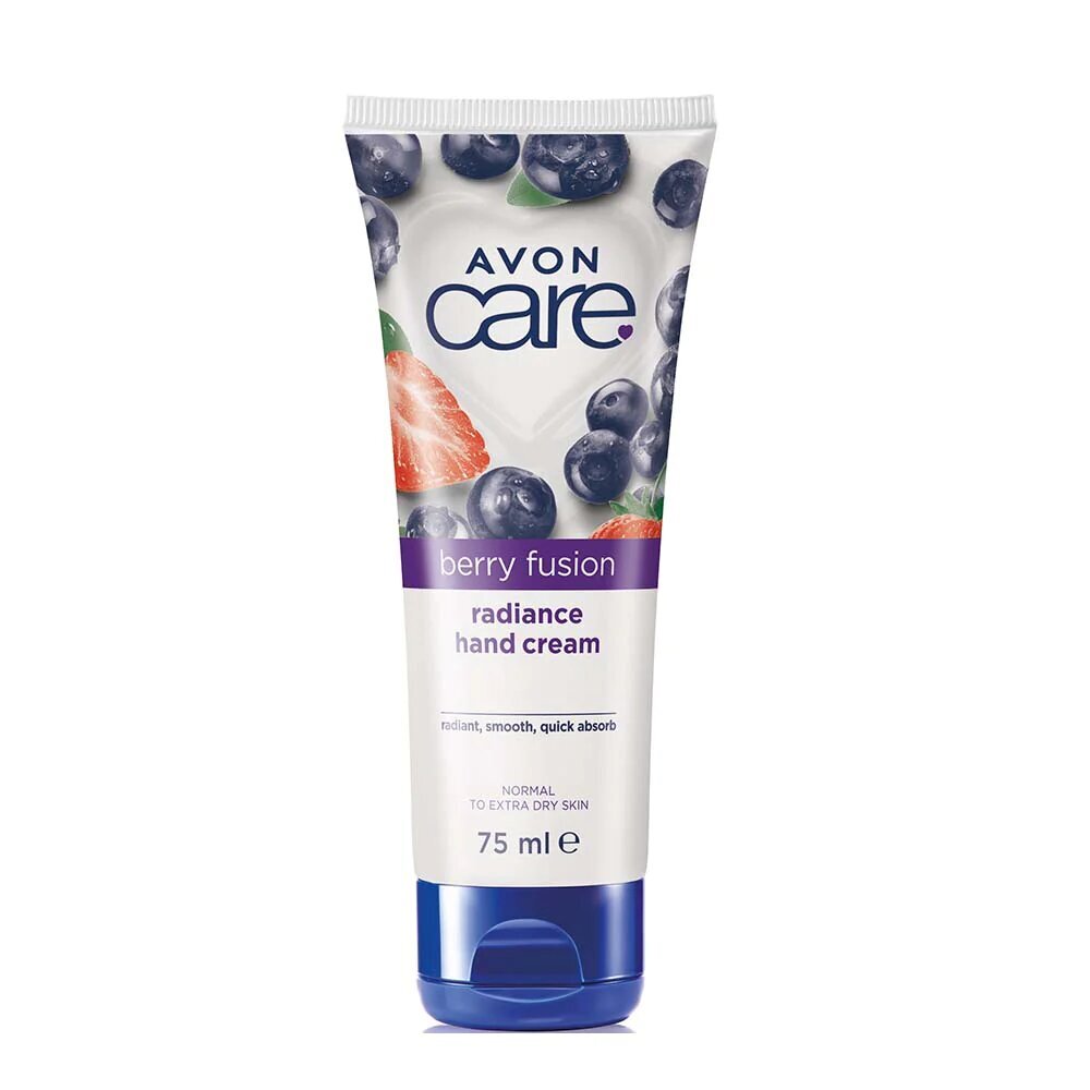 Rankų kremas su vitaminu E Avon Care Berry Fusion, 75 ml цена и информация | Kūno kremai, losjonai | pigu.lt