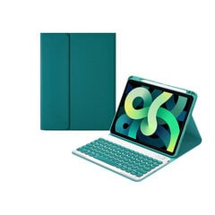 Перевернутая крышка и клавиатура Bluetooth Ykcloud HF11 для iPad Air5 10.9（2022)/iPad Air4 10.9（2020)/iPad Pro11(2022/2021/2020/2018) цена и информация | Чехлы для планшетов и электронных книг | pigu.lt