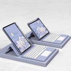 Перевернутая крышка и клавиатура Bluetooth Ykcloud SX11C для iPad Air5 10.9（2022)/iPad Air4 10.9（2020)/iPad Pro11(2022/2021/2020/2018) цена и информация | Чехлы для планшетов и электронных книг | pigu.lt